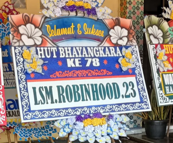 Ketua DPC LSM RobinHood 23 : Mengucapkan Selamat HUT Bhayangkara Polri ke-78