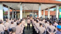 Polres Pekalongan Mengerahkan Ratusan Personil Untuk Amankan Audensi Warga Sijambe