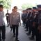 Kapolres Pekalongan Pimpin Apel Pemberangkatan Personel ke Pati