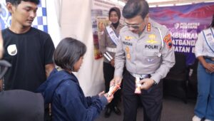 Korlantas Polri Suarakan Keselamatan Berlalu Lintas di Dieng Culture Festival 2025