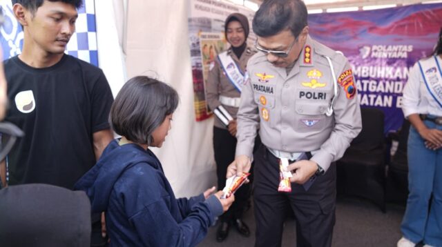 Korlantas Polri Suarakan Keselamatan Berlalu Lintas di Dieng Culture Festival 2025